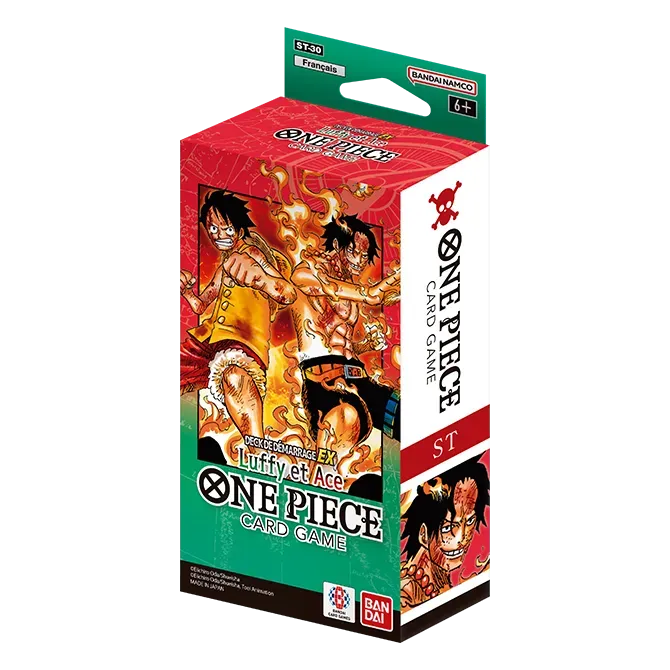 Deck One Piece « Luffy et Ace » (ST30) — FR