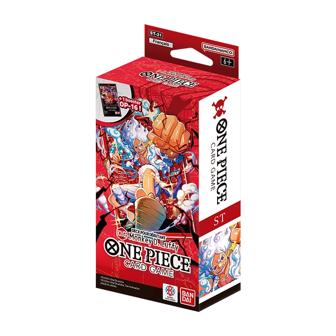 Deck One Piece « Monkey D. Luffy » (ST31) — FR
