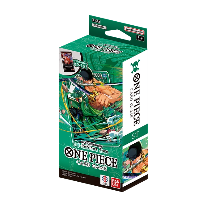 Deck One Piece « Roronoa Zoro » (ST32) — FR