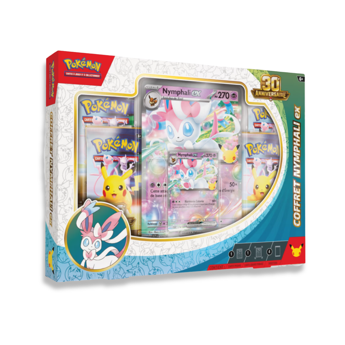 Coffret Pokémon Nymphali 30 ans — FR