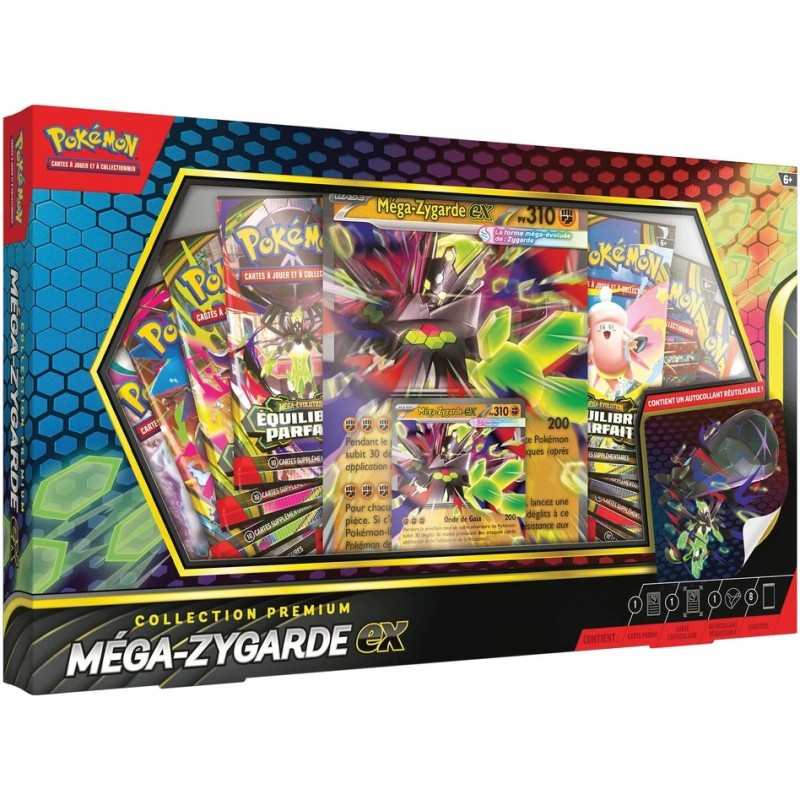 Coffret Premium Pokémon — Méga-Zygarde-ex — FR