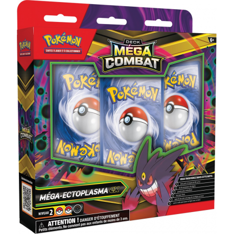 Deck Méga-Combat Pokémon — Méga-Ectoplasma-ex ou Méga-Diancie-ex — FR