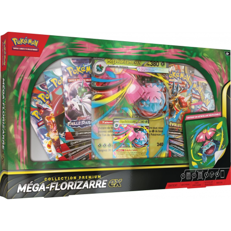 Coffret Premium Pokémon — Méga-Florizarre-ex — FR